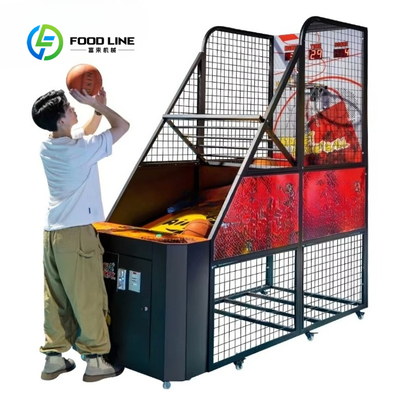 Arcade Game Coin - Maßgefertigte Münzbetriebene Unterhaltungs- und Arcade-Videospielmaschine Indoor-Basketball