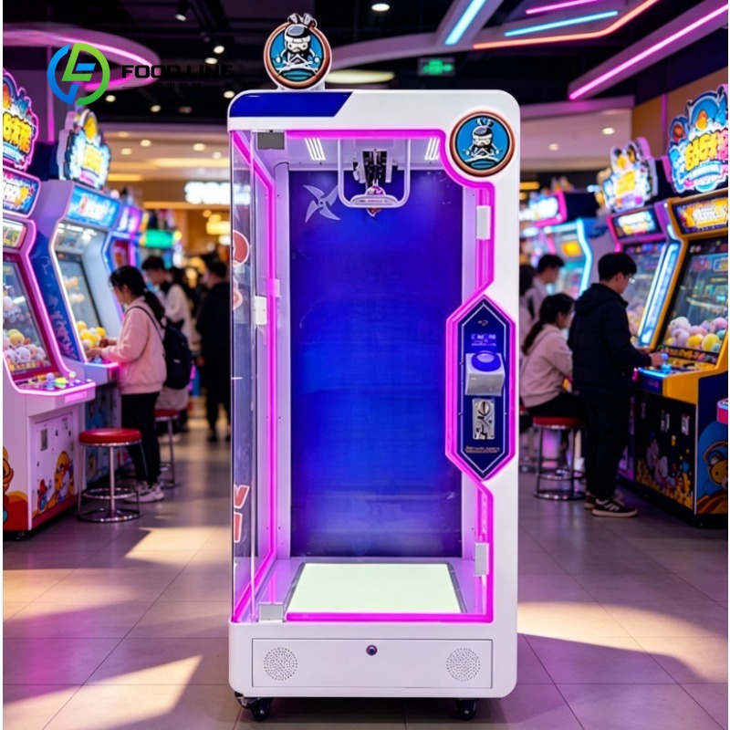 Arcade Vending Machines For Sale - Maßgefertigte Münzbetriebene Einzelspieler-Scherenschneidemaschine, Großer Spielzeugpreis-Arcade-Verkaufsautomat zum