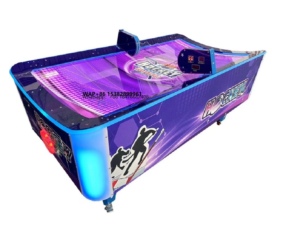 Arcade Game Coin - Münzbetriebener Unterhaltungs-Arcade-Simulator Airhockey-Tischspielautomat Indoor-Simulator Einlöseticket-Spiel für