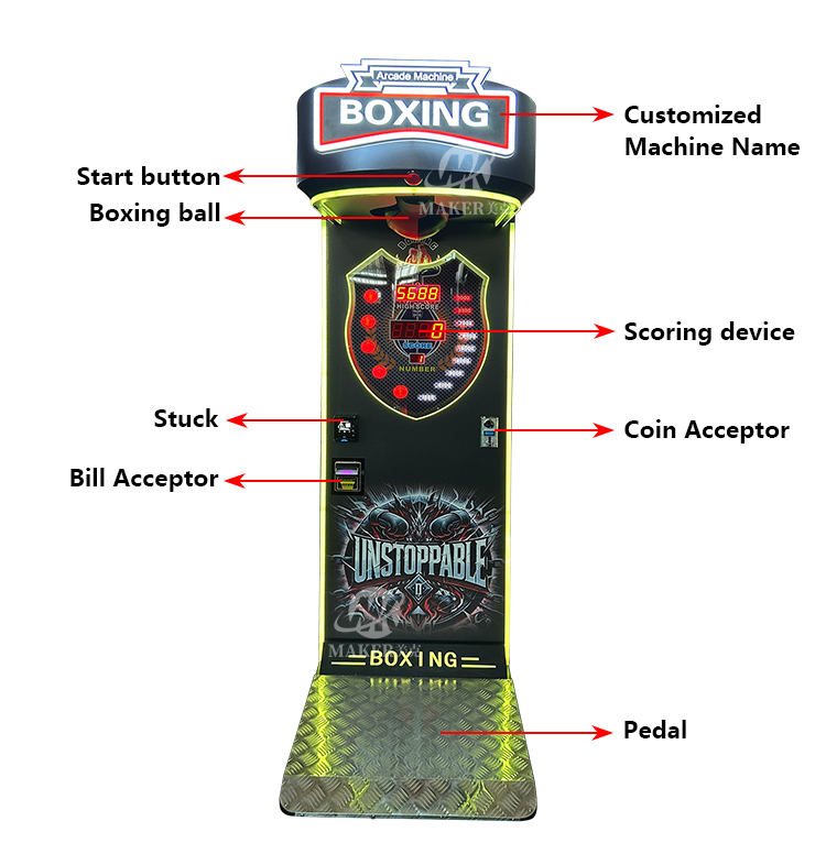 Fabrik-Großhandel Boxmaschine  – Arcade Machine Profit Bewertung und Preis