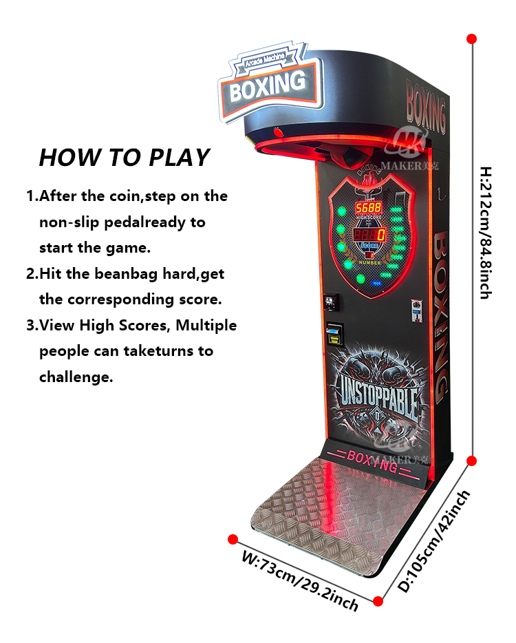 Fabrik-Großhandel Boxmaschine  – Arcade Machine Profit Bewertung und Preis