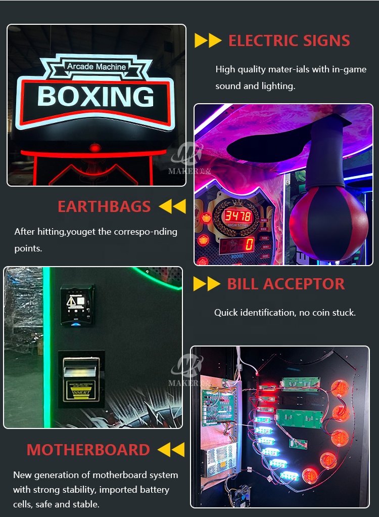 Fabrik-Großhandel Boxmaschine  – Arcade Machine Profit Bewertung und Preis