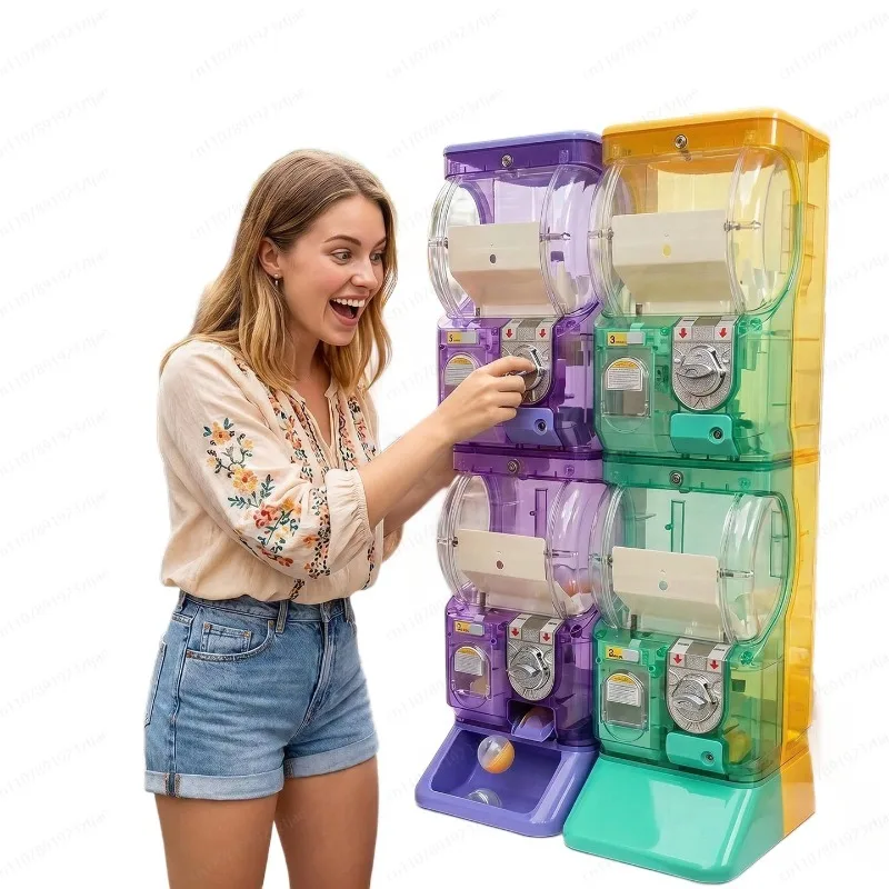 Transparente weiße zweistufige – Arcade Vending Machines Bewertung und Preis