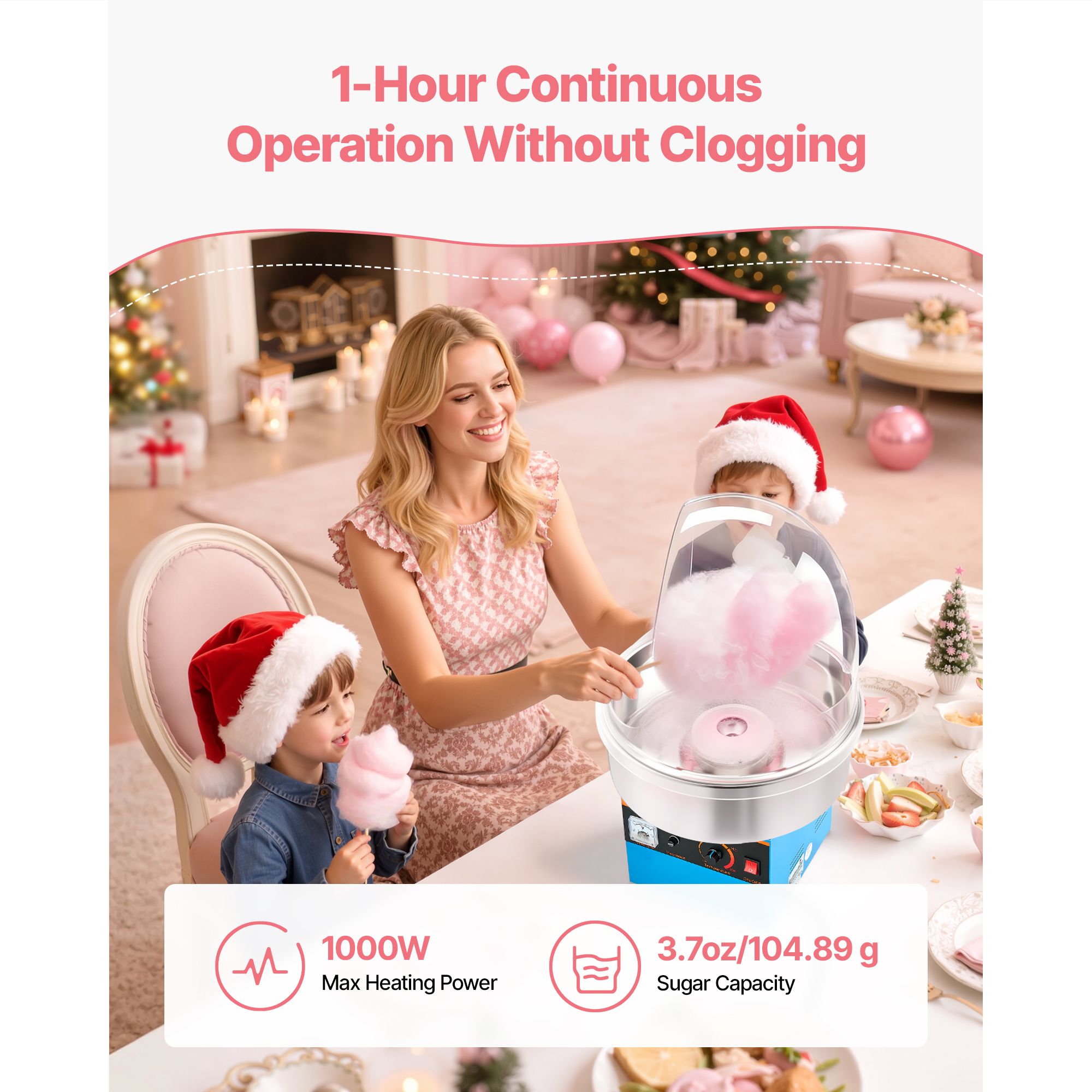 Elektrische Zuckerwattemaschin – Candy Floss Machine Bewertung und Preis