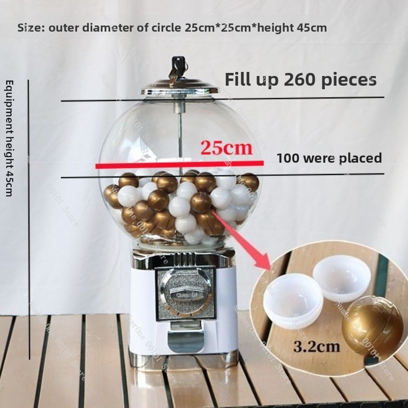 25 Zoll Gacha Kapselspielzeuga – Prize Capsule Toy Machine Bewertung und Preis